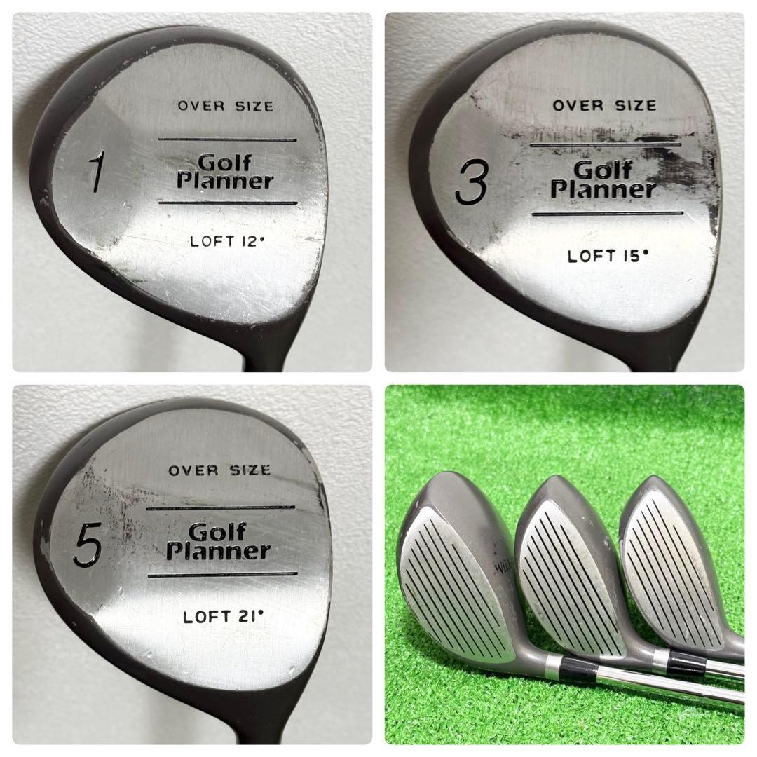 ゴルフプランナー 統一 初心者 メンズ ゴルフクラブセット フルセット 一式