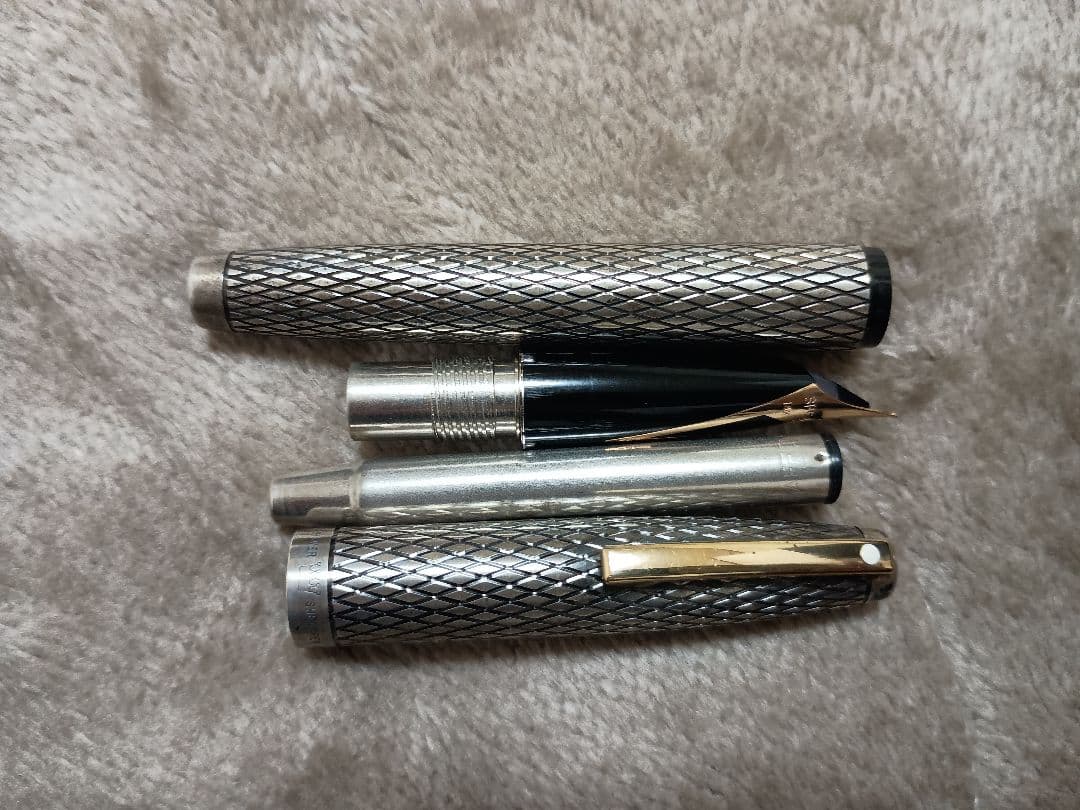 SHEAFFER 万年筆 14K 585 スターリングシルバー