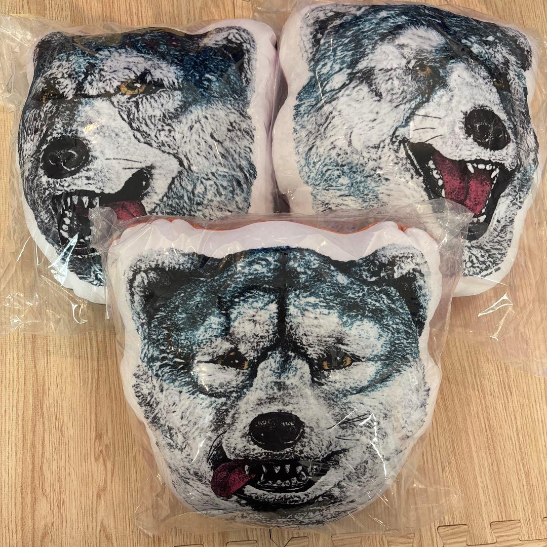 一番くじ MAN WITH A MISSION フェイスクッション 3種類セット