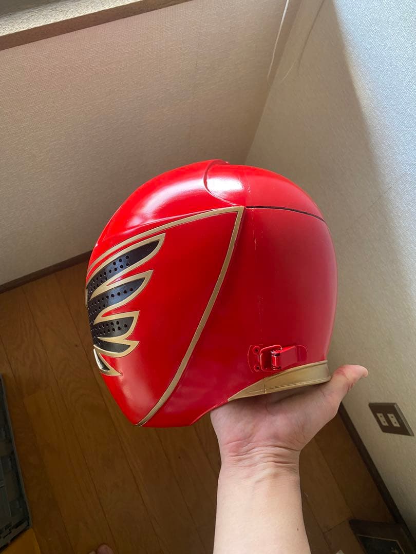 マジレンジャー マジレッド FRPマスク アトラク 特撮 コスプレ 1/1