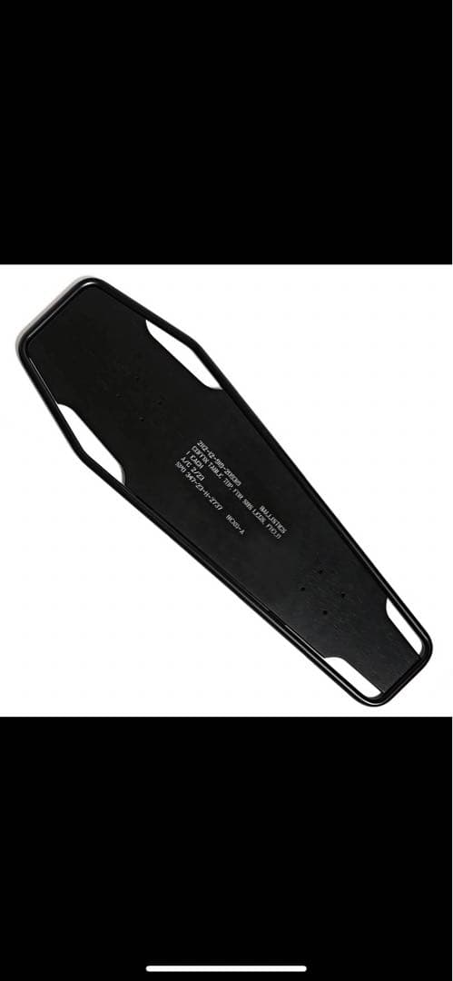 テーブル・チェア・ハンモック SBS TABLE TOP (COFFIN) BK