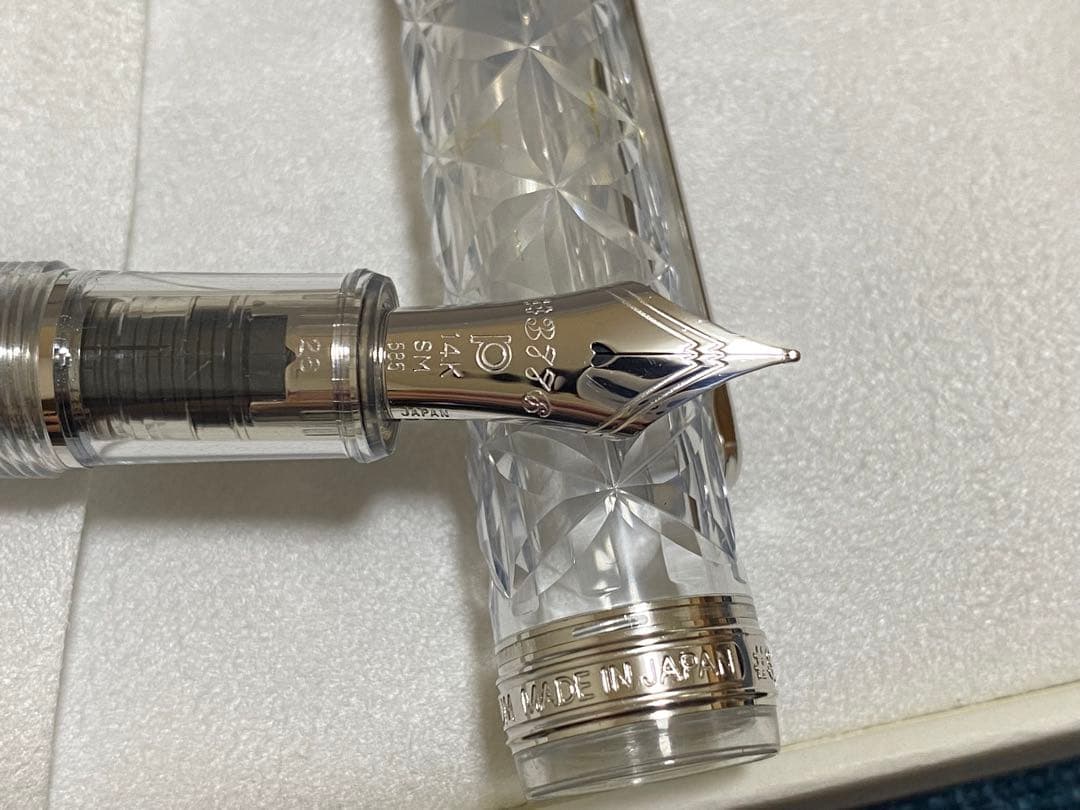 プラチナ万年筆 #3776 センチュリー 六花SM(中軟)