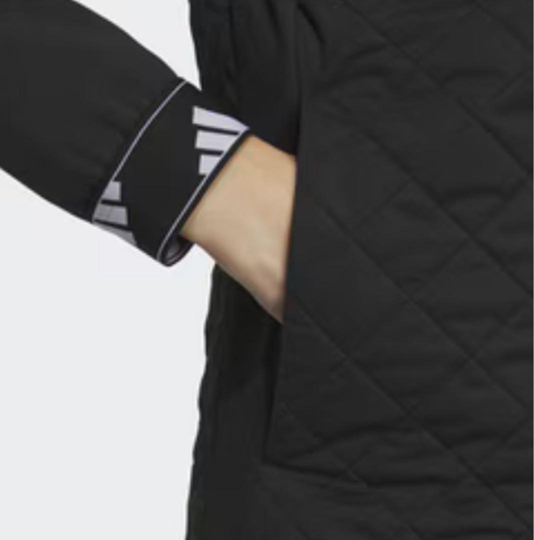 L アディダス　ゴルフ　キルトレイヤード フルジップジャケット　レディース 新品