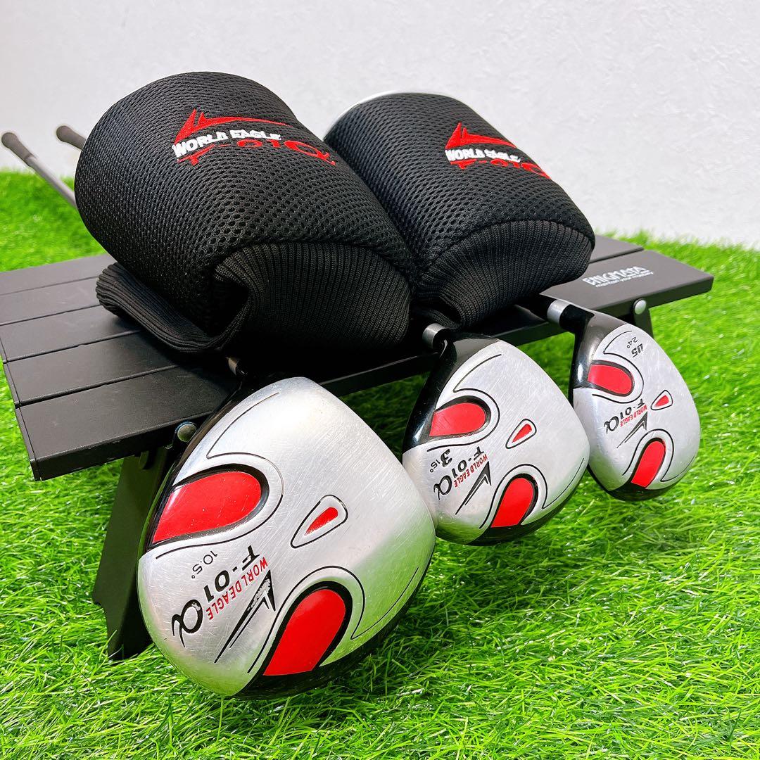 やさしいレフティ　ゼクシオ　ワールドイーグル　メンズゴルフセット　左利き用　左打