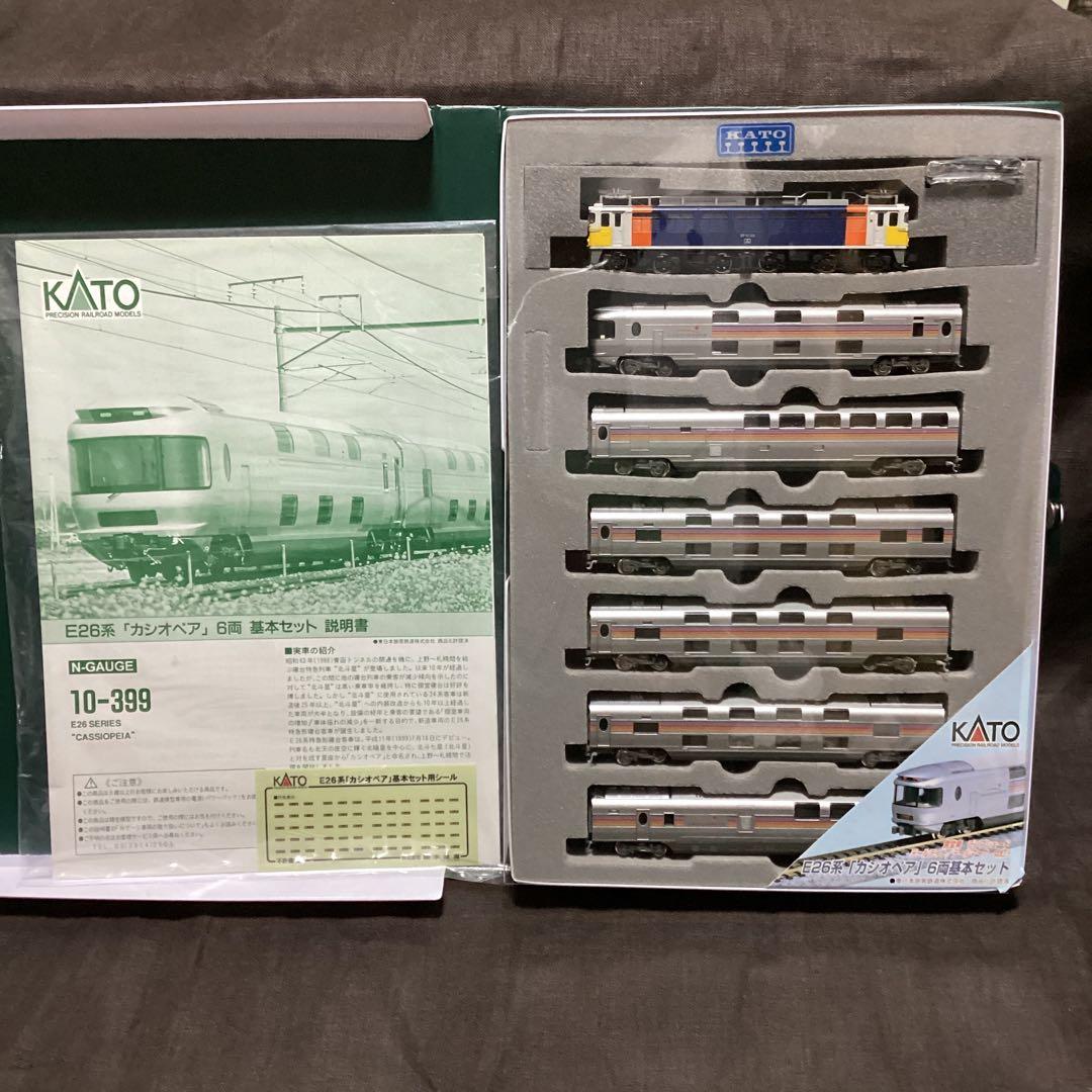 Nゲージ　KATO カシオペア　E26系　基本/増結　EF510 EF81
