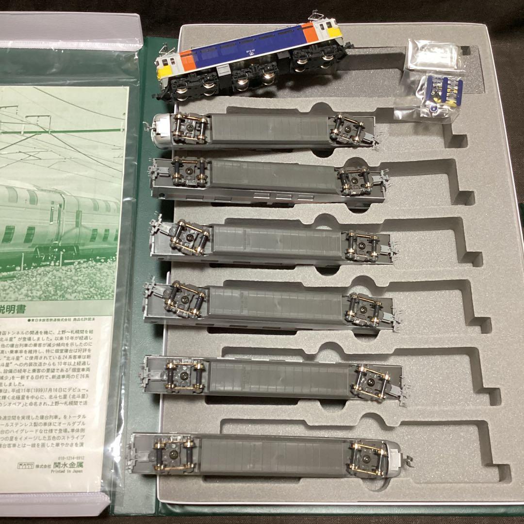 Nゲージ　KATO カシオペア　E26系　基本/増結　EF510 EF81