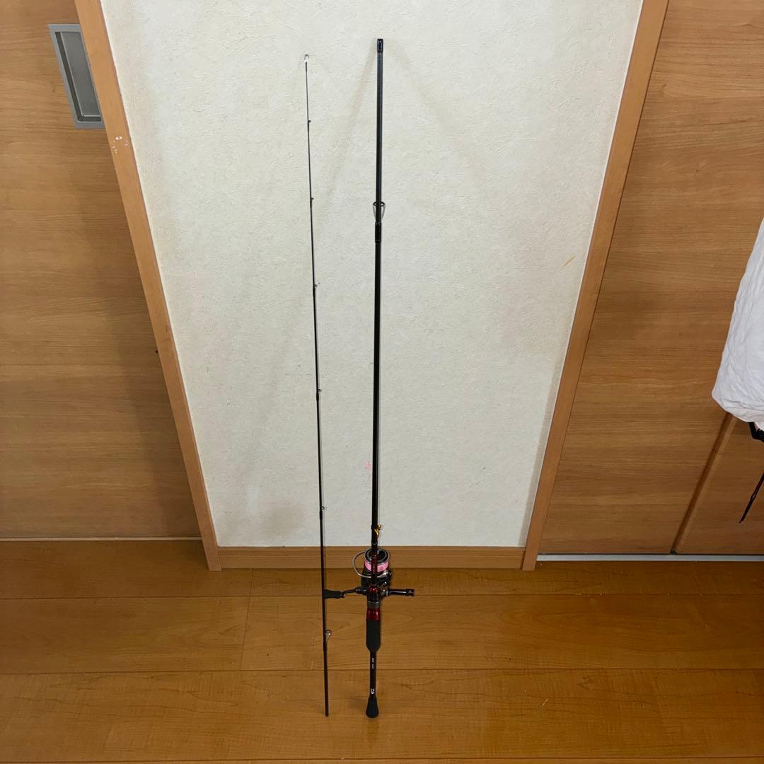 アジングロッド　月下美人ロッド&リール