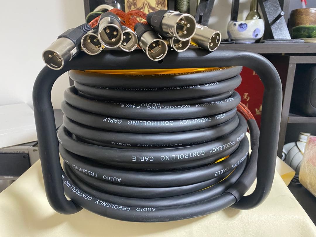 Kyoritsu AI502-25Mドラム式8CHマルチケーブル(約25m）