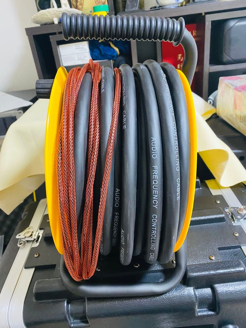 Kyoritsu AI502-25Mドラム式8CHマルチケーブル(約25m）