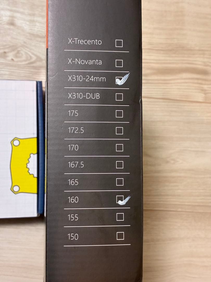 SIGEYIパワメ ELILEE x310 24mmシャフト クランク160mm