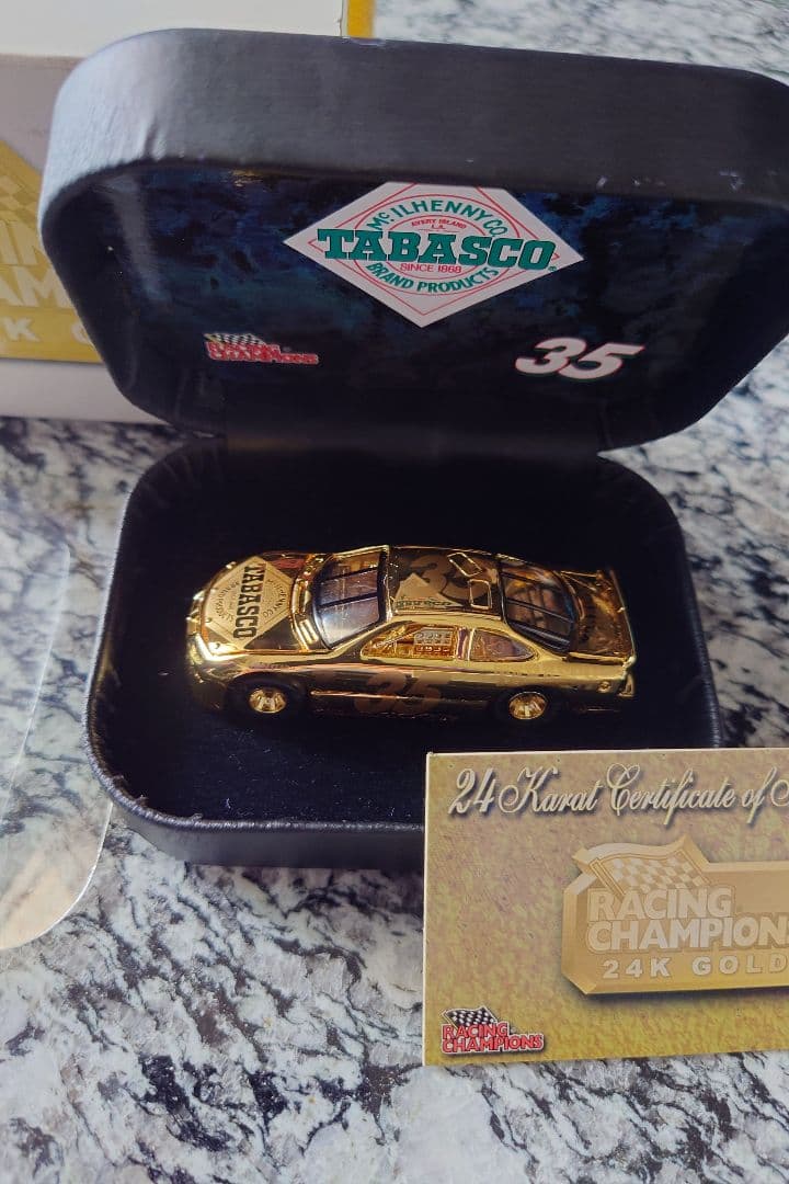 超貴重　激レア　24 ＫGOLD　レーシングチャンピオン記念ミニカー