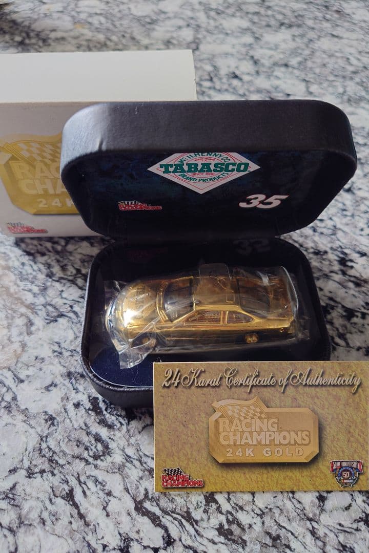 超貴重　激レア　24 ＫGOLD　レーシングチャンピオン記念ミニカー