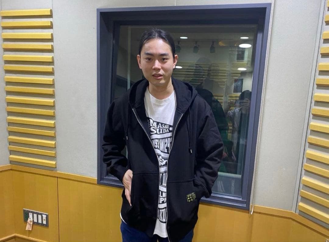 【新品未使用】菅田将暉　オールナイトニッポン　　　パーカー黒 サイズL