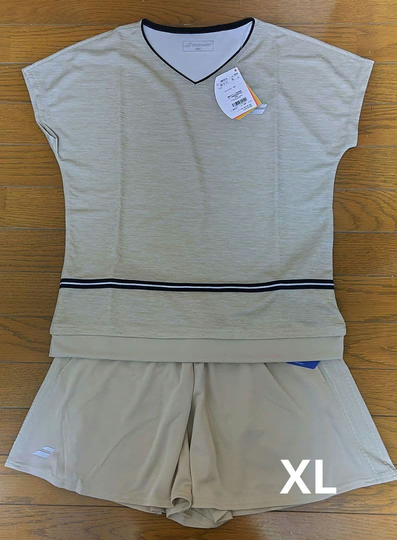 バボラ シャツ 、ショートパンツ セットアップ レディーステニスウェア