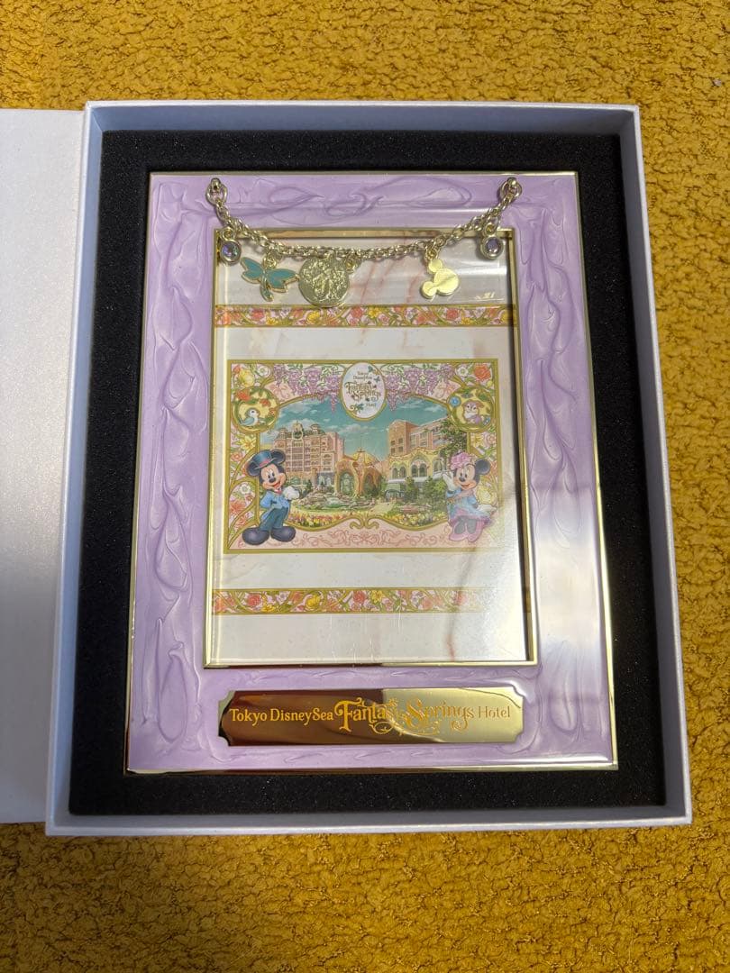 東京ディズニーシー ファンタジースプリングス ホテル 記念品フォトフレーム