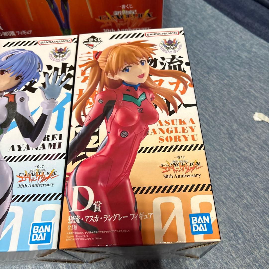 エヴァンゲリオン フィギュア 4体セットA賞B賞C賞D賞　一番くじ
