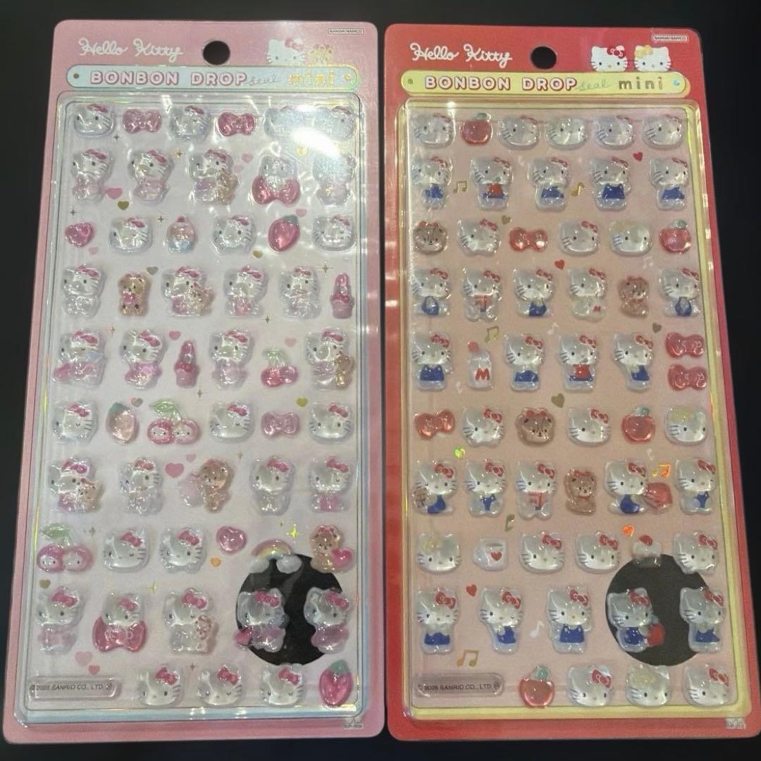 サンリオ　ボンボンドロップシール　ミニ　全種　8枚