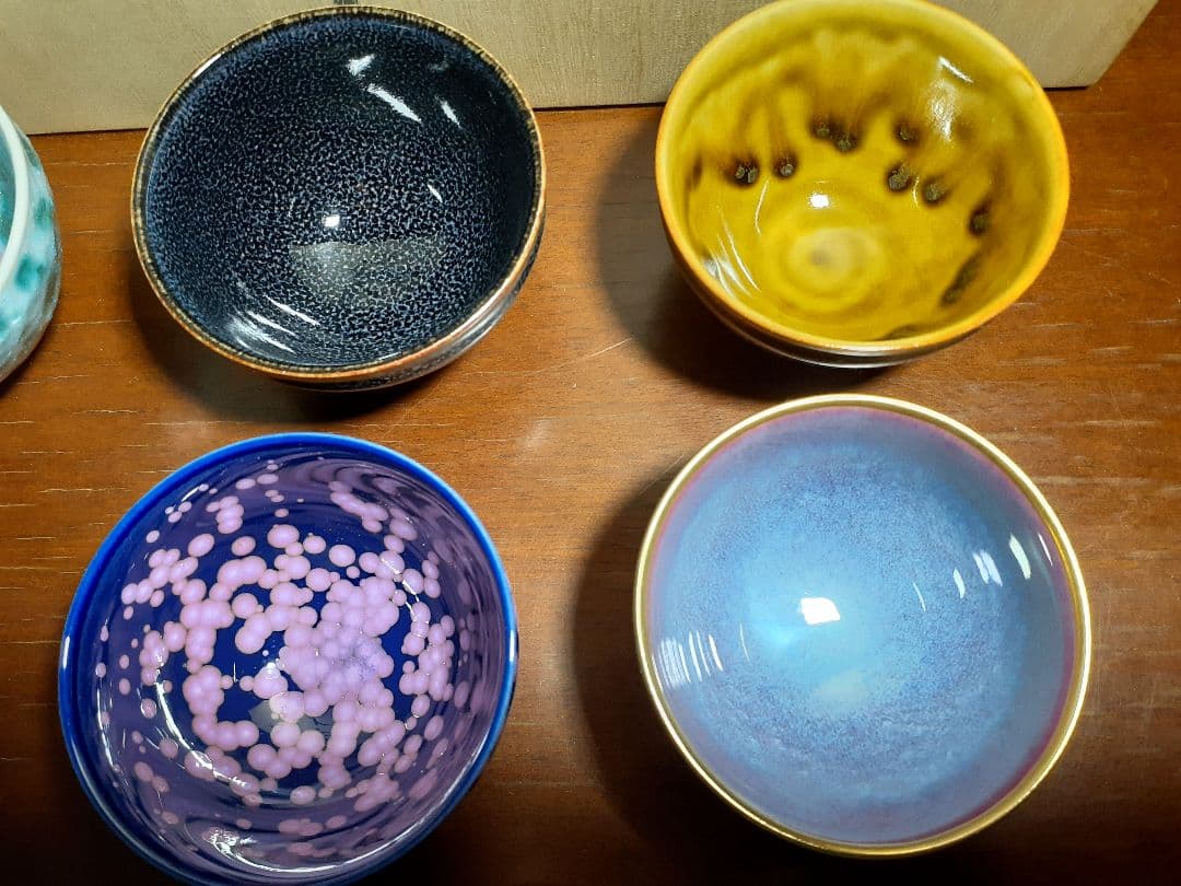 真右ェ門 面白いぐい呑み16色揃い 真右衛門 真右エ門 九洲夫 参考価格11万円