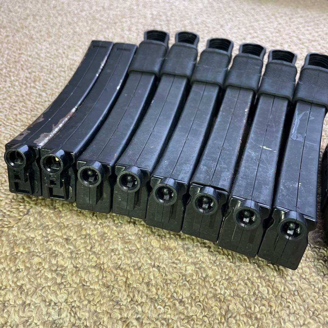 東京マルイ電動ガンMP5マガジン合計9本＋マガジンクリップ3個