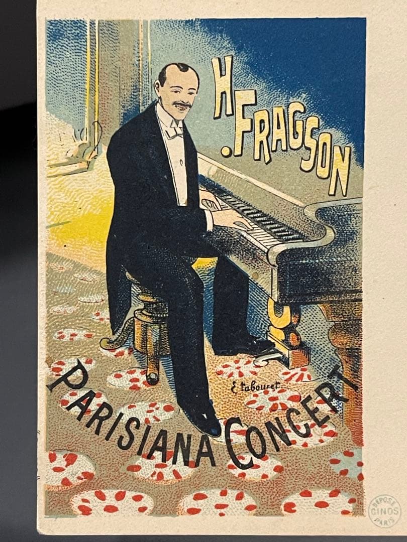 アンティークポストカード はがき 絵葉書 by EMILE TABOURET