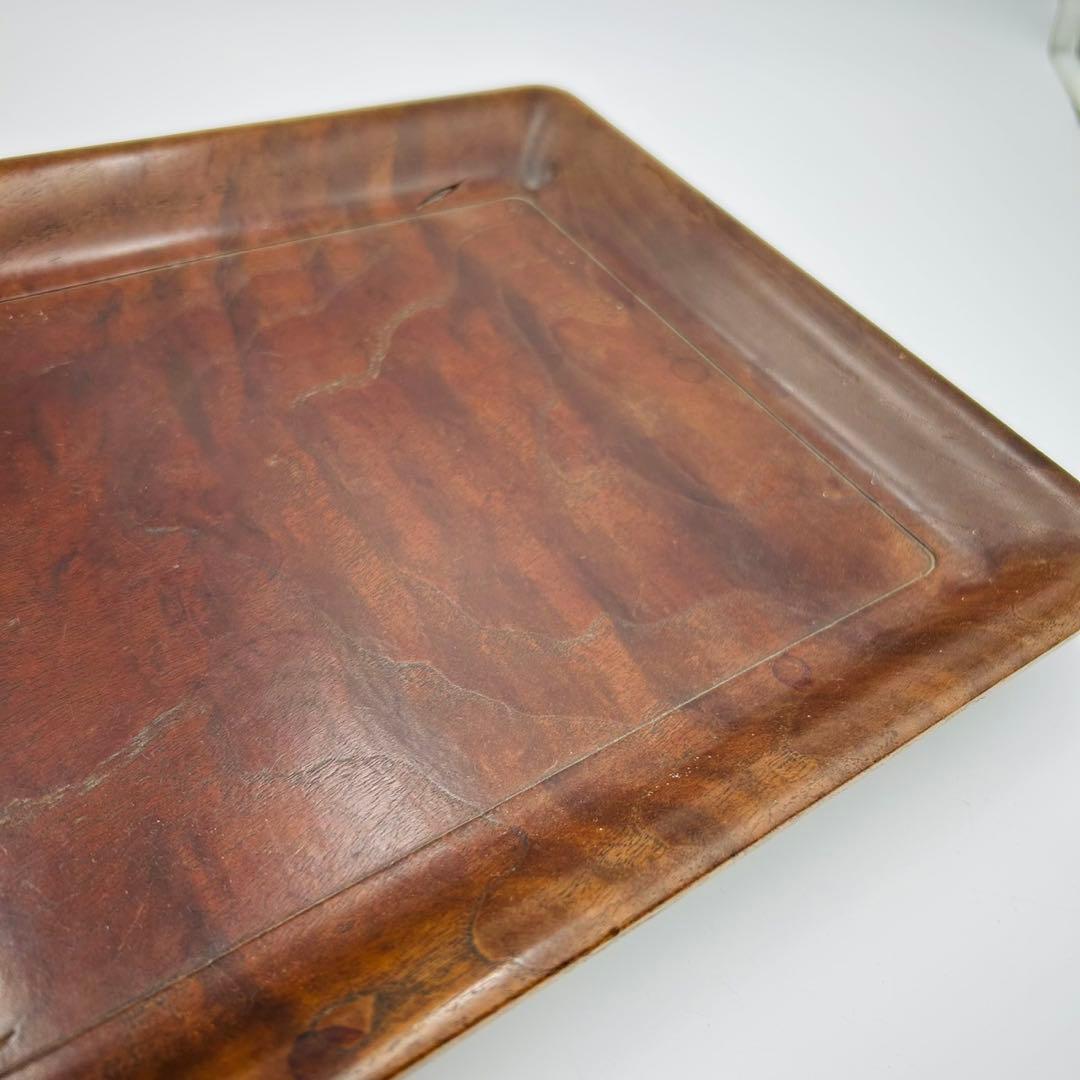 【唐木盆　煎茶盆　香盆】骨董　アンティーク　インテリア　中国美術　香道具　茶道具