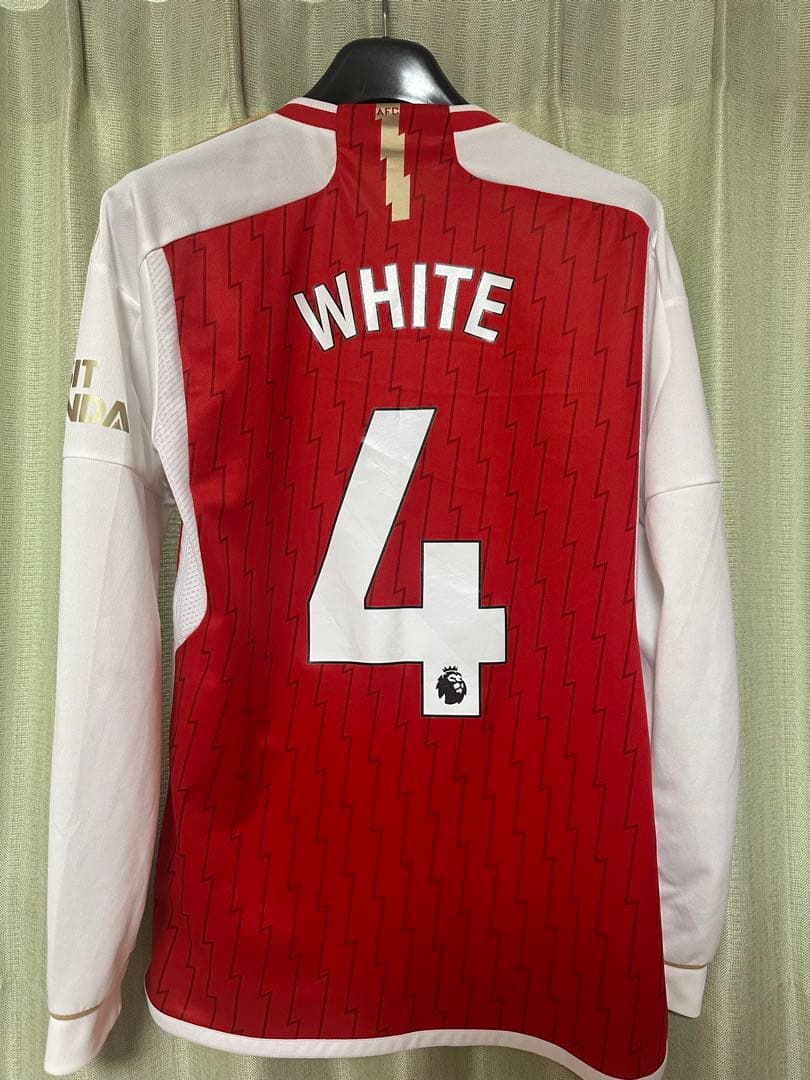 アーセナル　ベンホワイト　長袖ユニフォーム