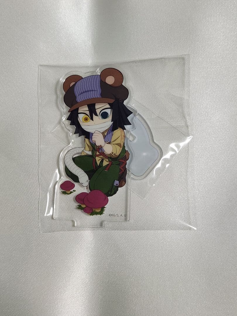 鬼滅の刃柱展キービジュアル缶バッジセット&アクスタ伊黒