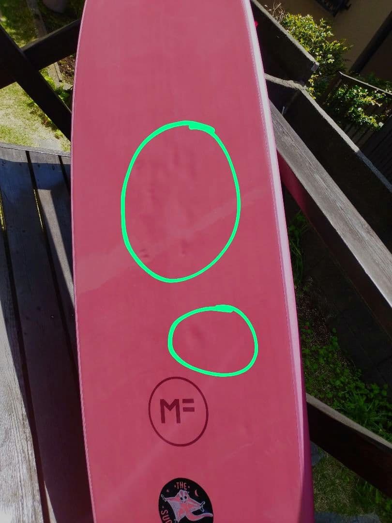 値下 MF ソフトボード 8ftシングルフィン手渡しのみ　34000円
