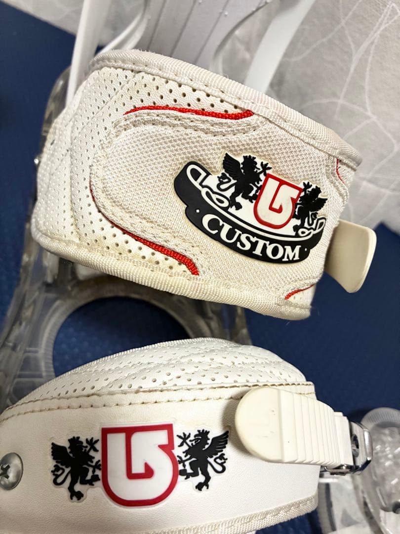 お*ー様 BURTON CUSTOM スノーボード ビンディング Mサイズ 黒