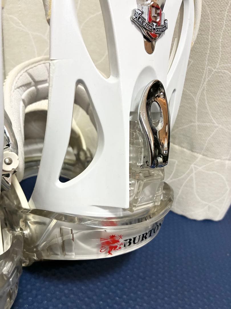 お*ー様 BURTON CUSTOM スノーボード ビンディング Mサイズ 黒