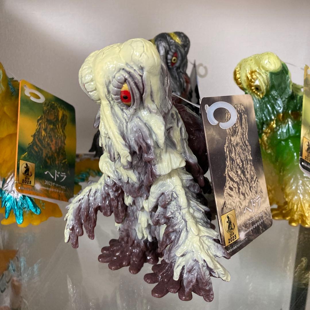 ムービーモンスターシリーズ ヘドラ ソフビ 4体セット
