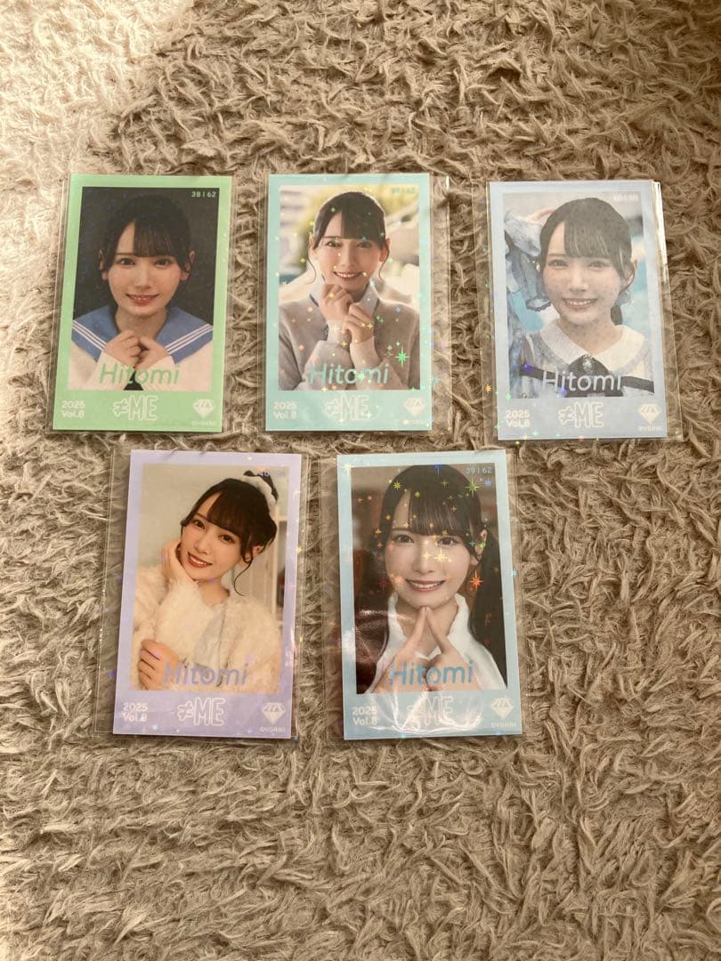 鈴木瞳美　ミニフォト　ノイミー　コンプ　ミニフォトカード　まとめ売り