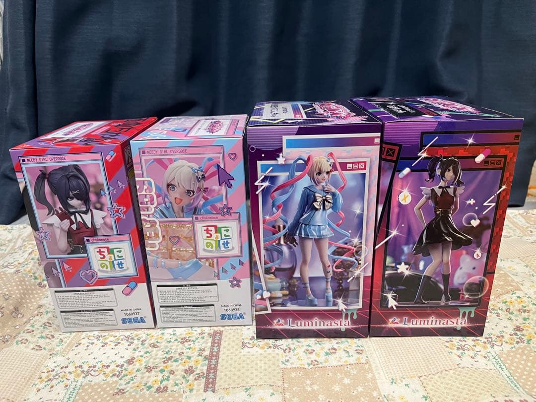 NEEDY GIRL OVERDOSE フィギュア 4種セット