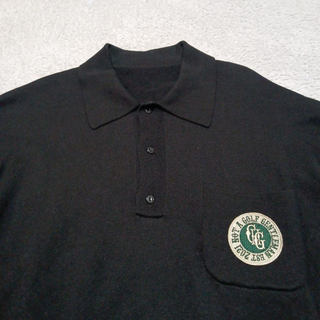キャプテンズヘルム ゴルフ ニット ポロシャツ 長袖 カットソー