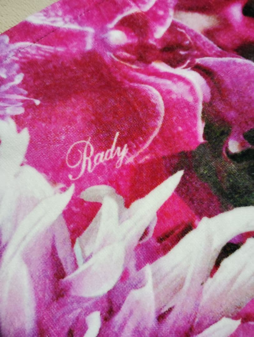 【入手困難 完売品】廃盤 新品タグ付radyレディ リゾフラ バスタオル ロゴ