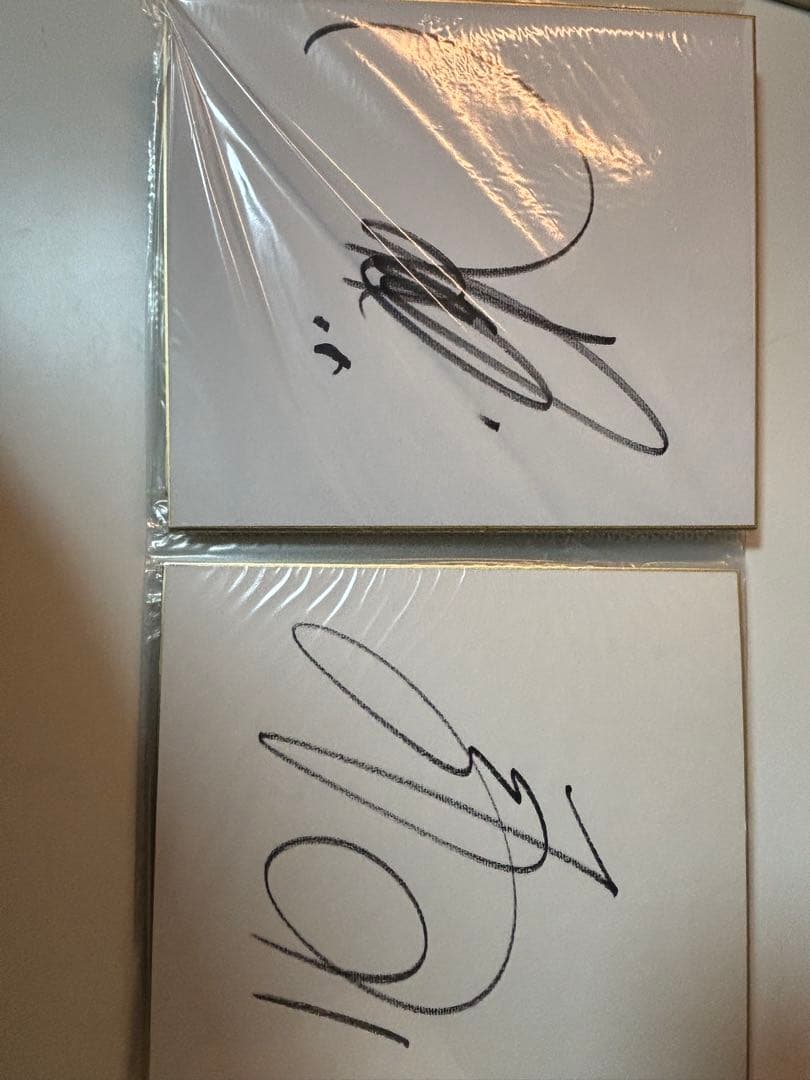 ガンバ大阪(2019シーズン）の選手27人分のサイン入り色紙セット 12枚