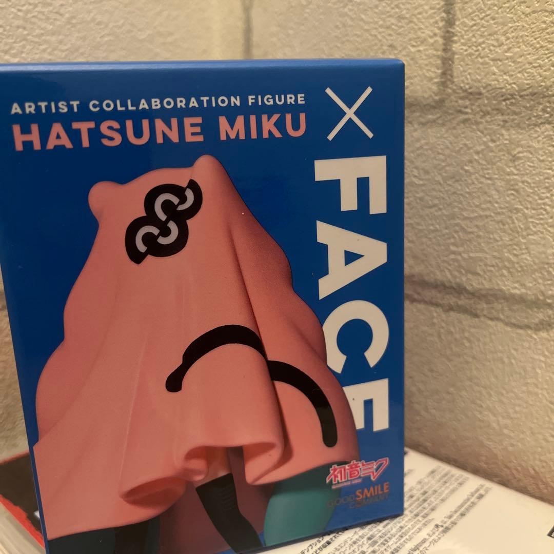 初音ミク コラボフィギュア 初音ミク✕FACE ノンスケール プラスチック完成品