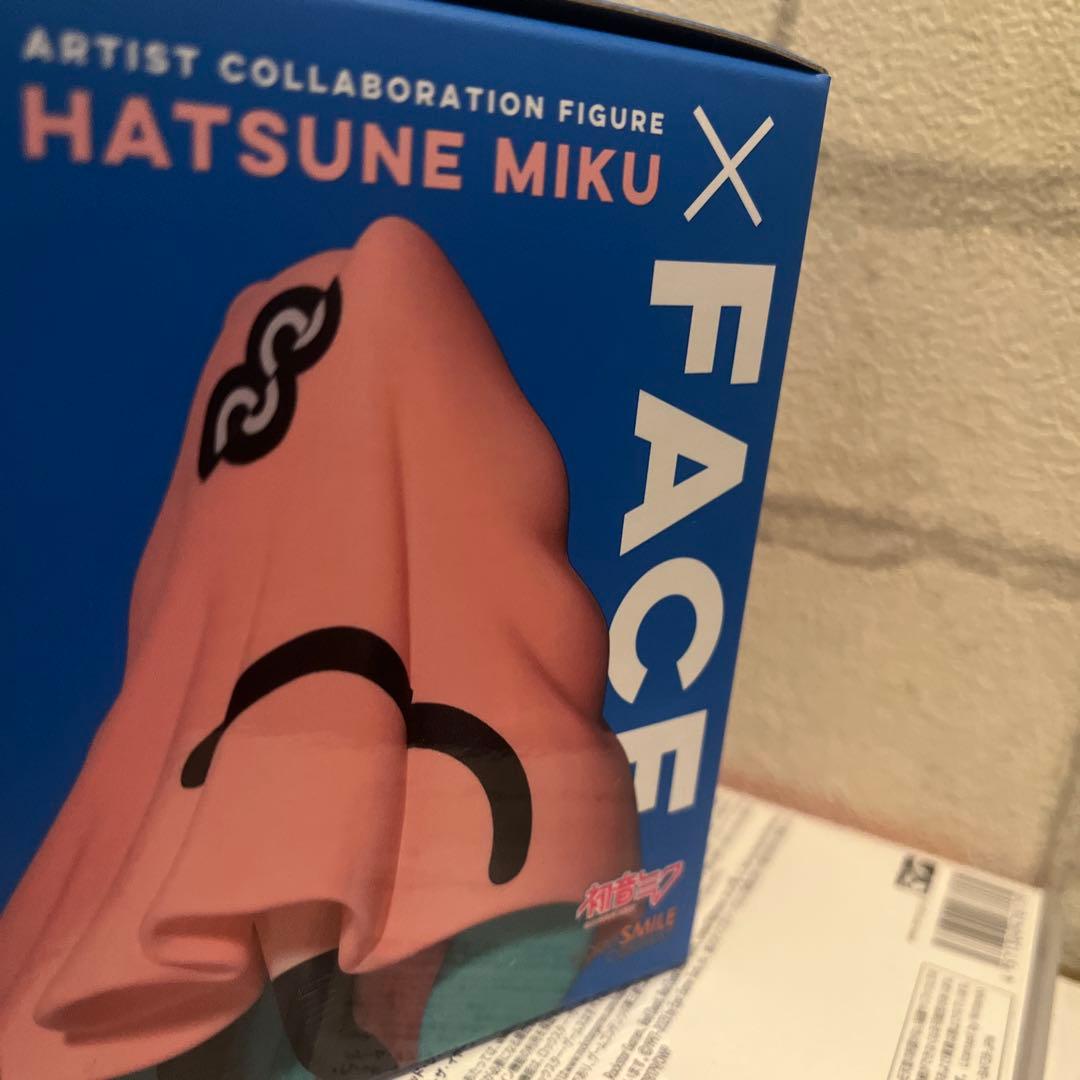 初音ミク コラボフィギュア 初音ミク✕FACE ノンスケール プラスチック完成品