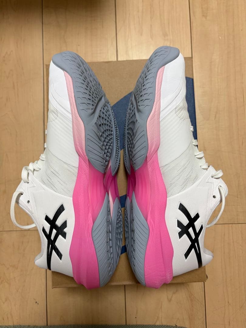 高橋蘭　シューズ　ASICSスカイエリートff3 ピンク　27.0cm