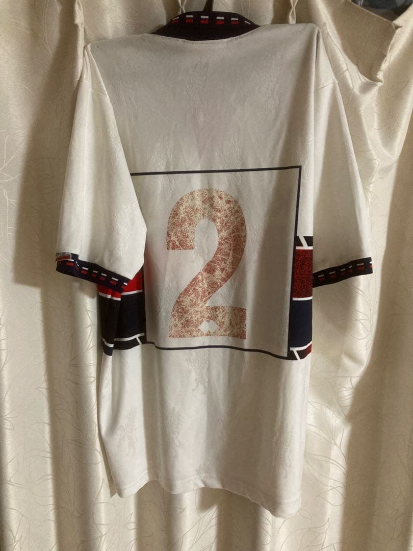 94/95 ジェノア ユニフォーム GENOA ゲームシャツ 三浦知良 90s