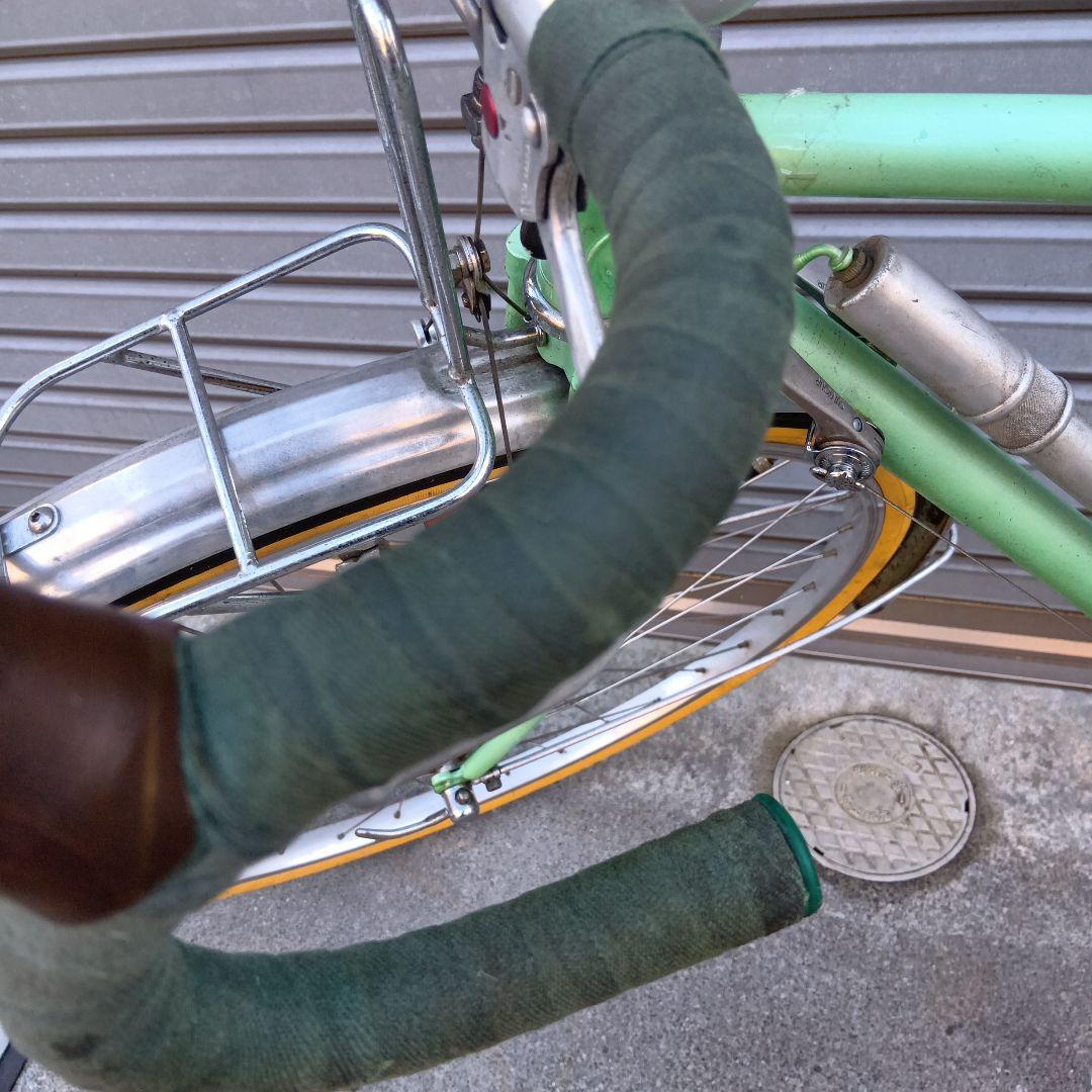 埼玉南部直接引取限定！当時物ランドナー　ビンテージ　Wレバー　チェレステ