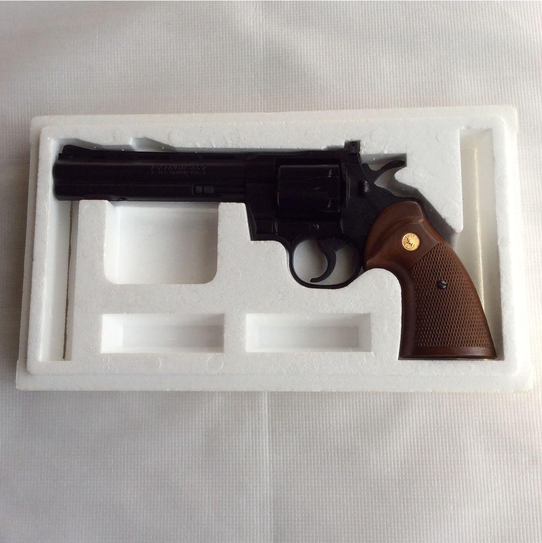 <値下げ> コルト パイソン357マグナム6インチ(美品)