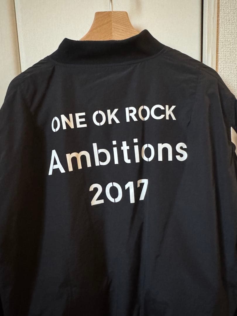 ONE OK ROCK Ambitions2017 MA-1 Taka着用