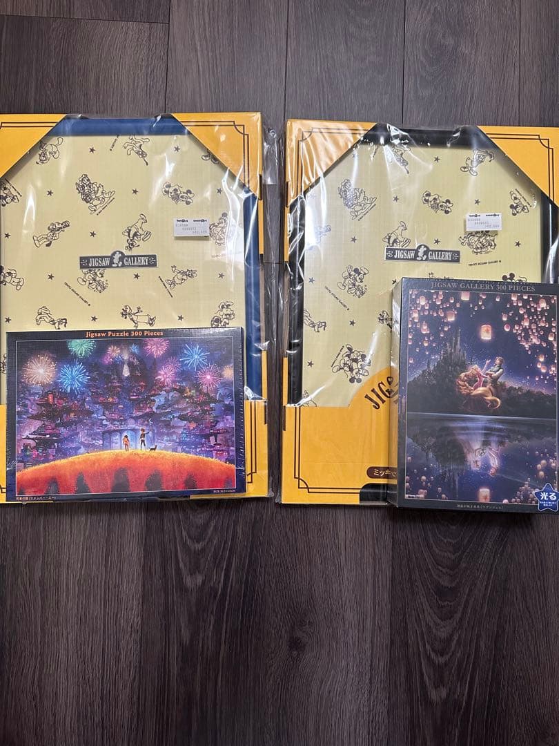 ディズニー　パズル　木製パネル　セット売り