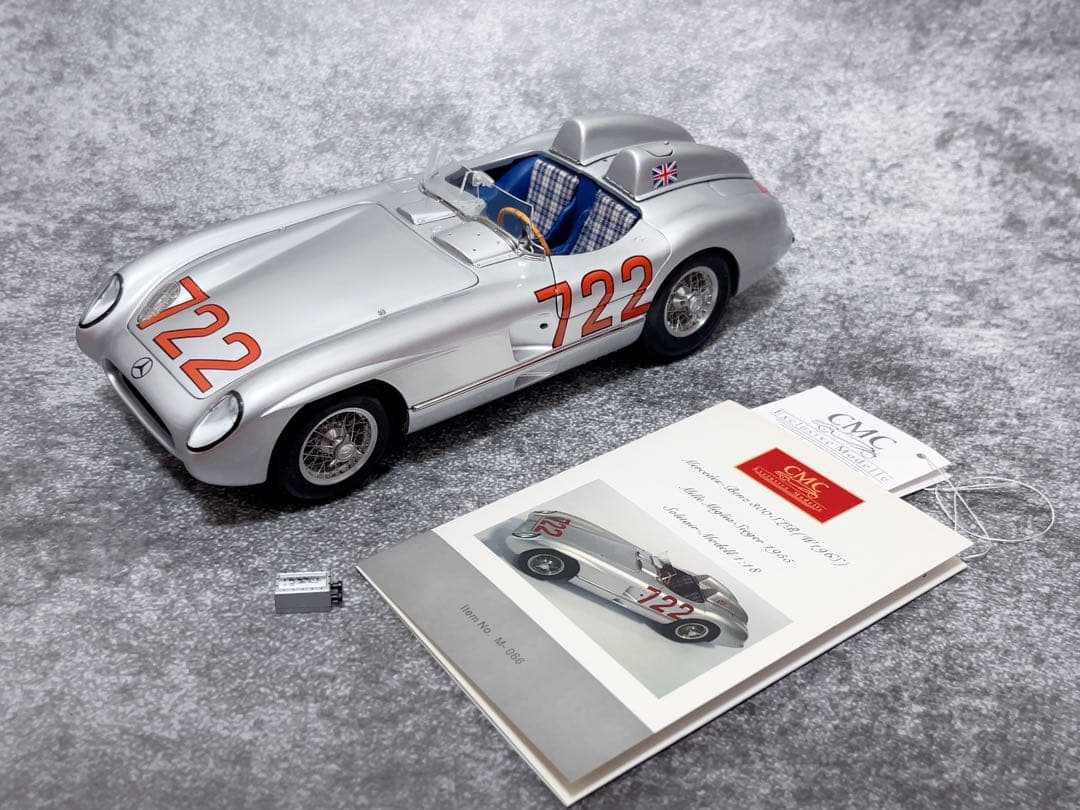 ミニカー CMC 1/18 Mercedes-Benz 300SLR w196s