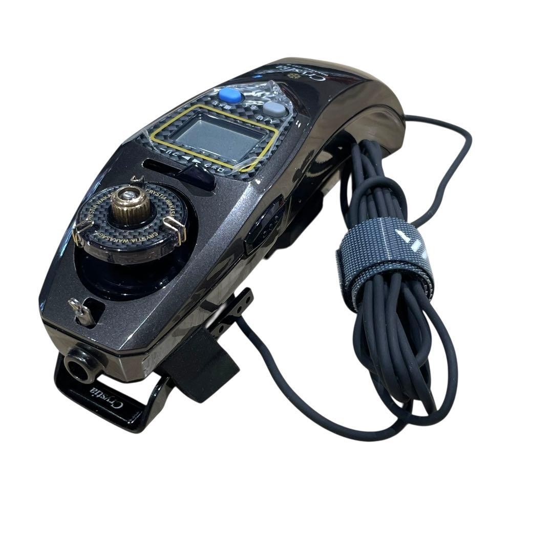 クリスティア ワカサギ CRTα メタリックガンメタ 電動リール 外部電源用