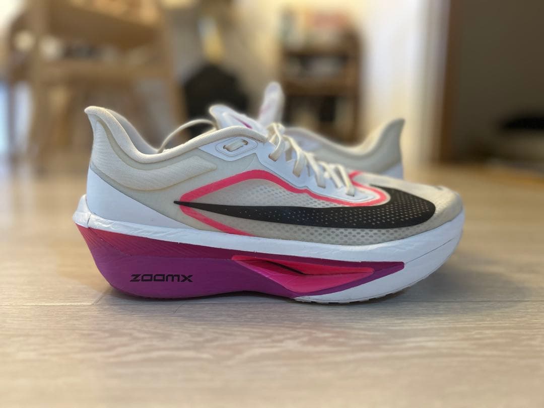 Nike Zoom Fly 6 サイズ27.5cm ホワイト/ブラック/ピンク