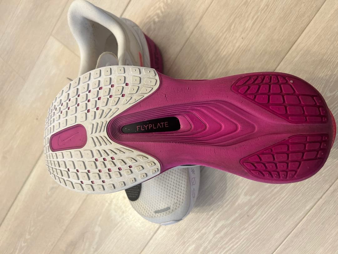 Nike Zoom Fly 6 サイズ27.5cm ホワイト/ブラック/ピンク