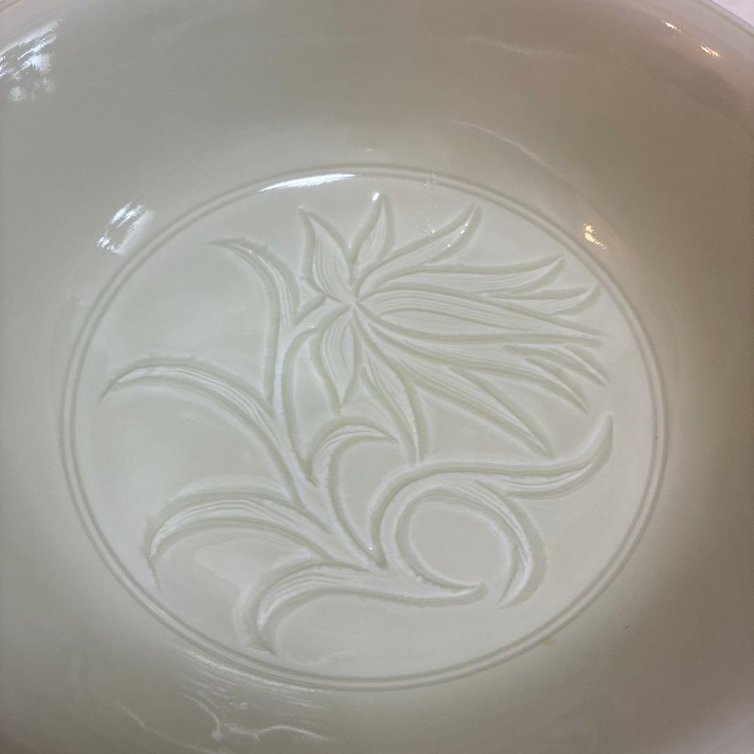 宮永東山（造）茶道具　菓子鉢 蓮華唐草文　現代工芸　陶磁器　京焼