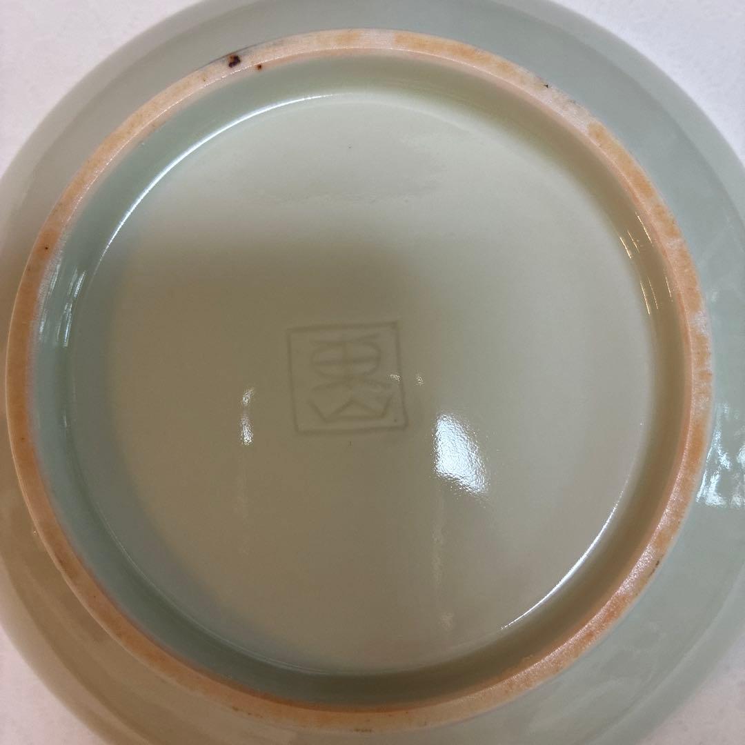 宮永東山（造）茶道具　菓子鉢 蓮華唐草文　現代工芸　陶磁器　京焼